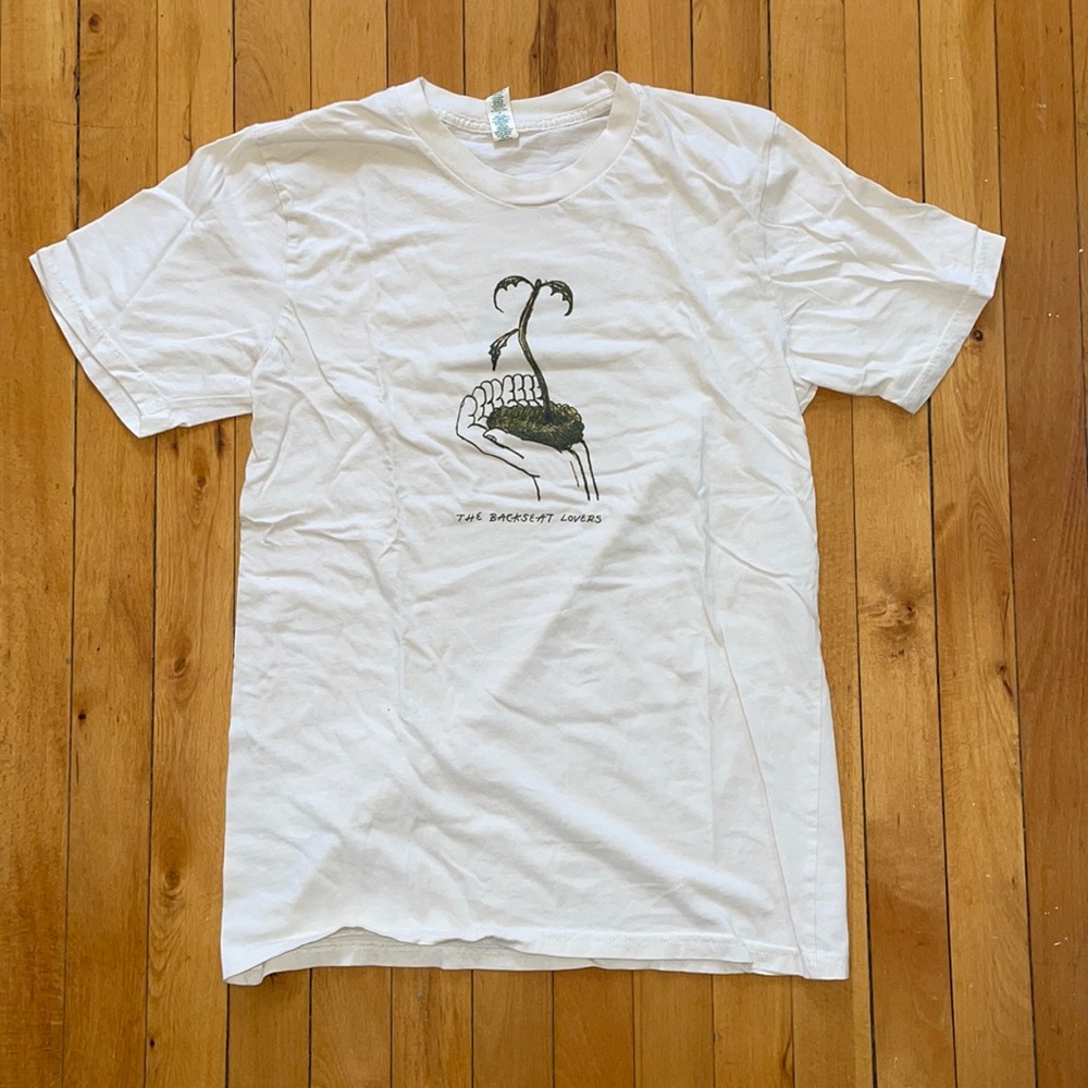 Backseat Lovers “Growing Dying” White T-Shirt